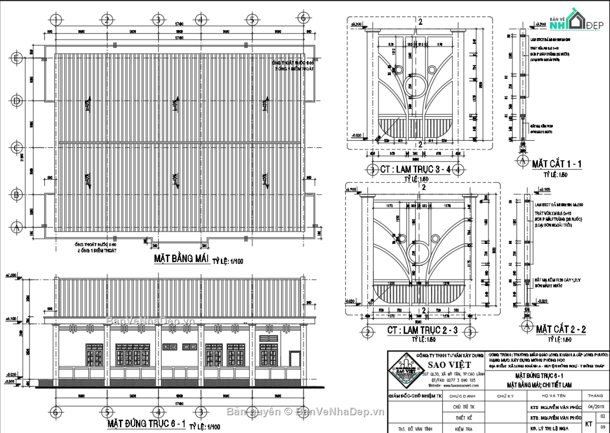 Bản vẽ trường mầm non,Bản vẽ trường mẫu giáo,trường mầm non,trường mầm non 1 tầng,file cad trường mầm non