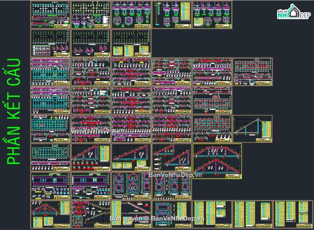 Bản vẽ cad trường mầm non,Bản vẽ trường mầm non,Bản vẽ thiết kế thi công trường mầm non