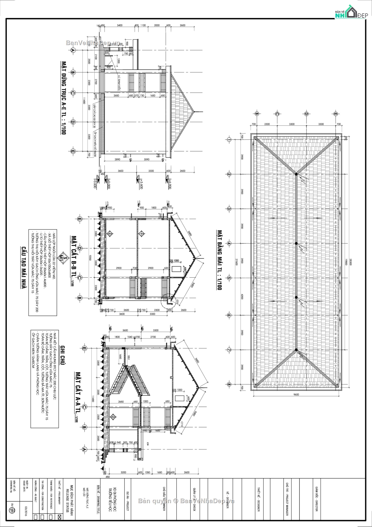 trường tiểu học,vẽ trường học,Bản vẽ trường,xây dựng 6 phòng học,Bản vẽ xây dựng khối 6 phòng học lầu trường tiểu h,phòng học trường tiểu học