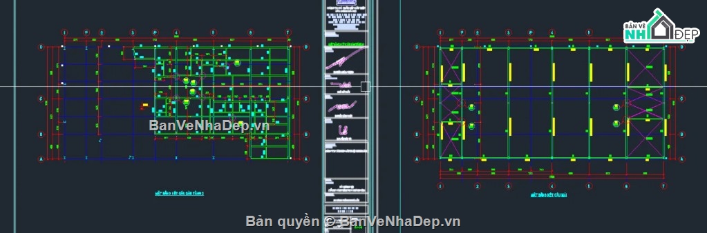 BPTC nhà xưởng,nhà xưởng,file cad nhà xưởng