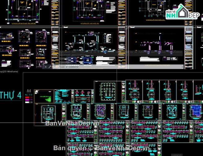 biệt thự 2 tầng,file cad biệt thự 2 tầng,biệt thự 2 tầng cad,autocad biệt thự 2 tầng