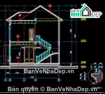 biệt thự 2 tầng,cad biệt thự 2 tầng,file cad biệt thự 2 tầng,biệt thự 2 tầng file cad