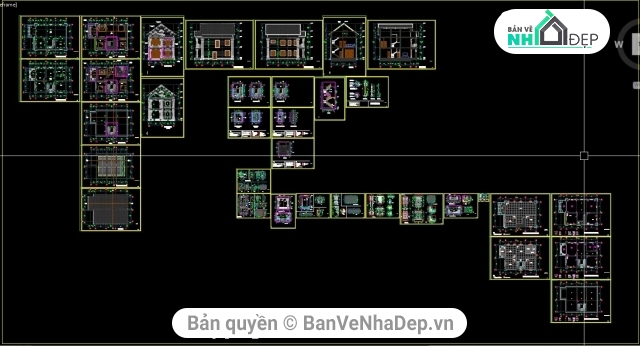 Biệt thự 2 tầng phong cách tân cổ điển,8.5x13m,Biệt thự 2 tầng 8.5x13m