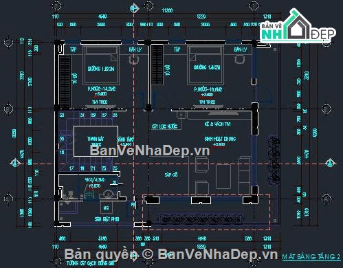 biệt thự 3 tầng,file cad biệt thự 3 tầng,biệt thự 3 tầng file cad,bản vẽ biệt thự 3 tầng