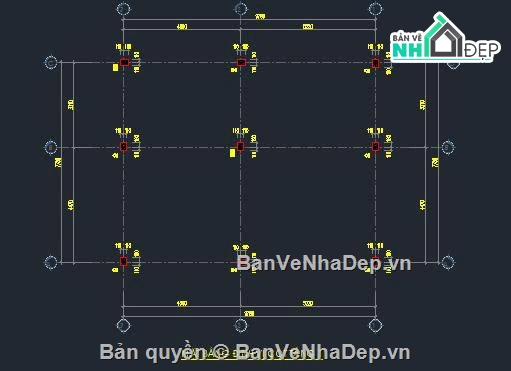 biệt thự 3 tầng,file cad biệt thự 3 tầng,biệt thự 3 tầng file cad,bản vẽ biệt thự 3 tầng