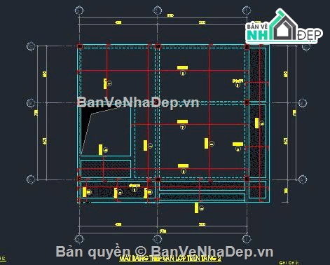 biệt thự 3 tầng,file cad biệt thự 3 tầng,biệt thự 3 tầng file cad,bản vẽ biệt thự 3 tầng