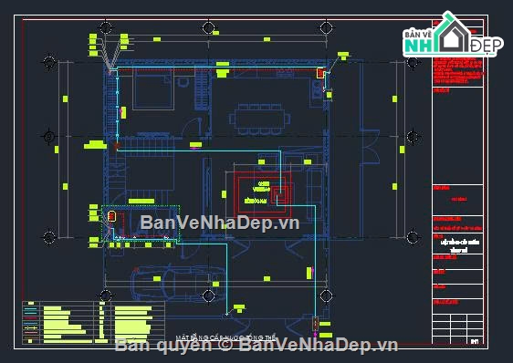 biệt thự 3 tầng,file cad biệt thự 3 tầng,biệt thự 3 tầng file cad,bản vẽ biệt thự 3 tầng