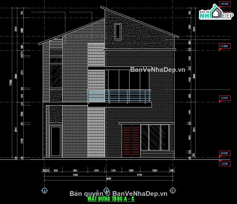 biệt thự 3 tầng,nhà phố 3 tầng,nhà phố,biệt thự,hồ sơ thiết kế bản vẽ thi công nhà,nhà phố 2 tầng