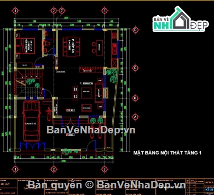 Biệt thự 3 tầng,cad biệt thự 3 tầng,file cad biệt thự 3 tầng,biệt thự 3 tầng cad