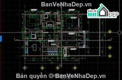 biệt thự 3 tầng,biệt thự 3 tầng file cad,cad biệt thự 3 tầng