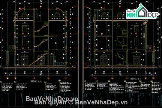 Biệt thự 3 tầng,cad biệt thự 3 tầng,file cad biệt thự 3 tầng,biệt thự 3 tầng file cad