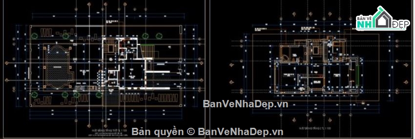 biệt thự 3 tầng,kiến trúc 3 tầng,file kiến trúc 3 tầng