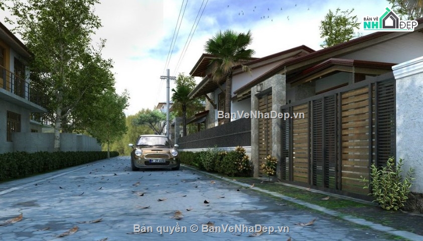 mẫu biệt thự sketchup,sketchup biệt thự,mẫu biệt thự