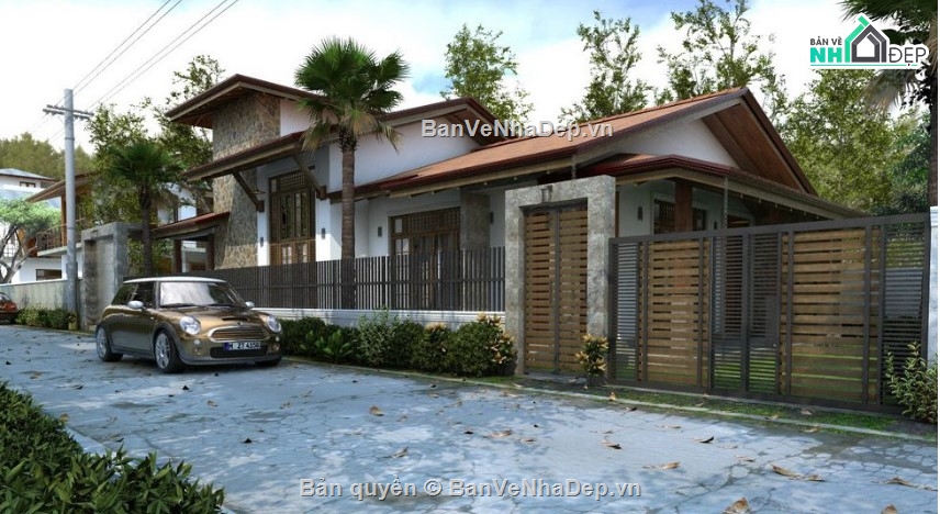 mẫu biệt thự sketchup,sketchup biệt thự,mẫu biệt thự
