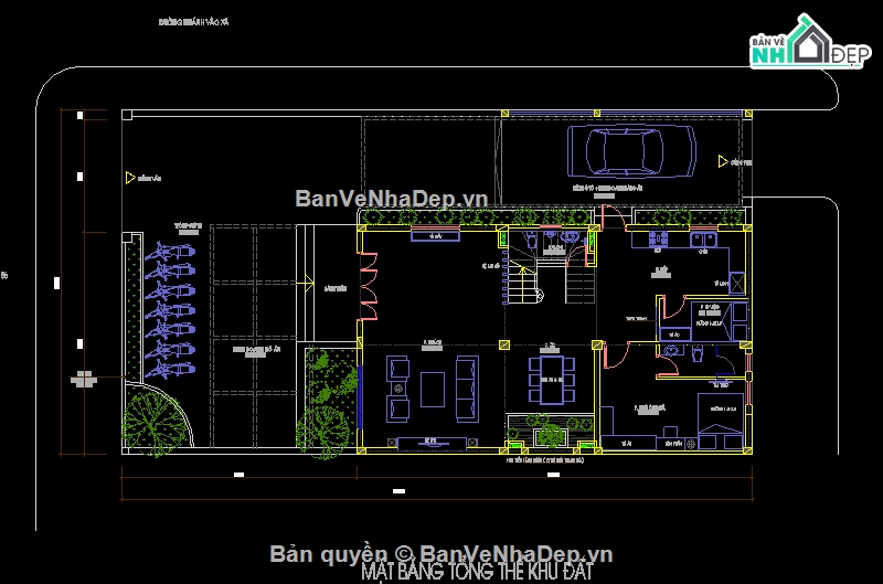 biệt thự hiện đại,biệt thự kích thước 8mx16m,biệt thự hiện đại 4 tầng