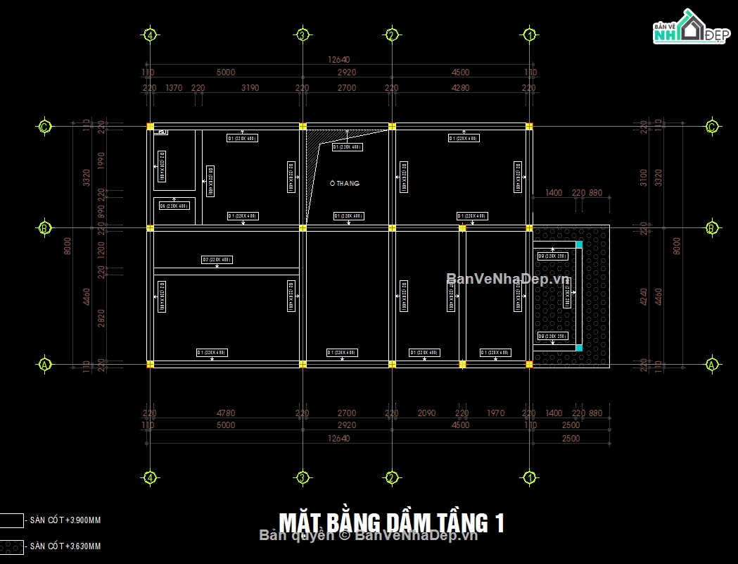 bản vẽ 2 tầng,cad 2 tầng,biệt thự mái nhật 2 tầng,nhà mái nhật 2 tầng kích thước 8x12m,file cad biệt thự 2 tầng đẹp