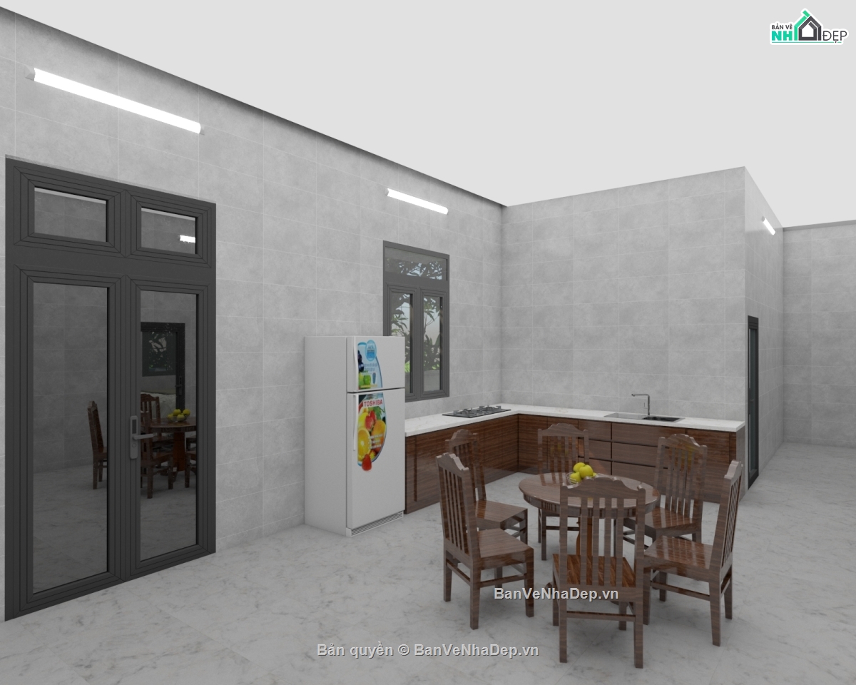 Biệt thự mái thái đẹp,Bản vẽ biệt thự mái thái đẹp,bản vẽ biệt thự 1 tầng,biệt thự 1 tầng file cad