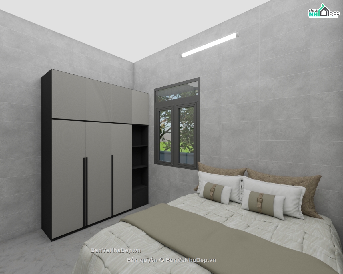 Biệt thự mái thái đẹp,Bản vẽ biệt thự mái thái đẹp,bản vẽ biệt thự 1 tầng,biệt thự 1 tầng file cad