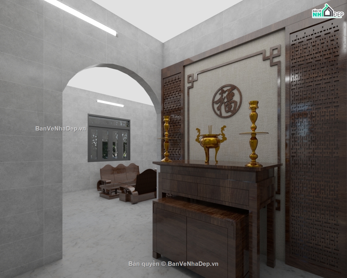 Biệt thự mái thái đẹp,Bản vẽ biệt thự mái thái đẹp,bản vẽ biệt thự 1 tầng,biệt thự 1 tầng file cad