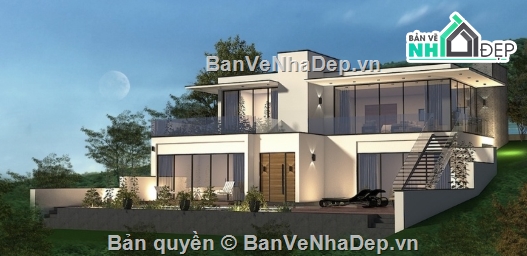 biệt thự nghỉ dưỡng,cad biệt thự nghỉ dưỡng,biệt thự nghỉ dưỡng cad,biệt thự 2 tầng nghỉ dưỡng