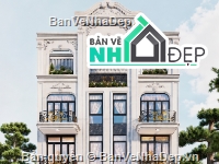 Biệt thự tân cổ điển,nhà ở kết hợp kinh doanh nha khoa,nhà phố tân cổ điển