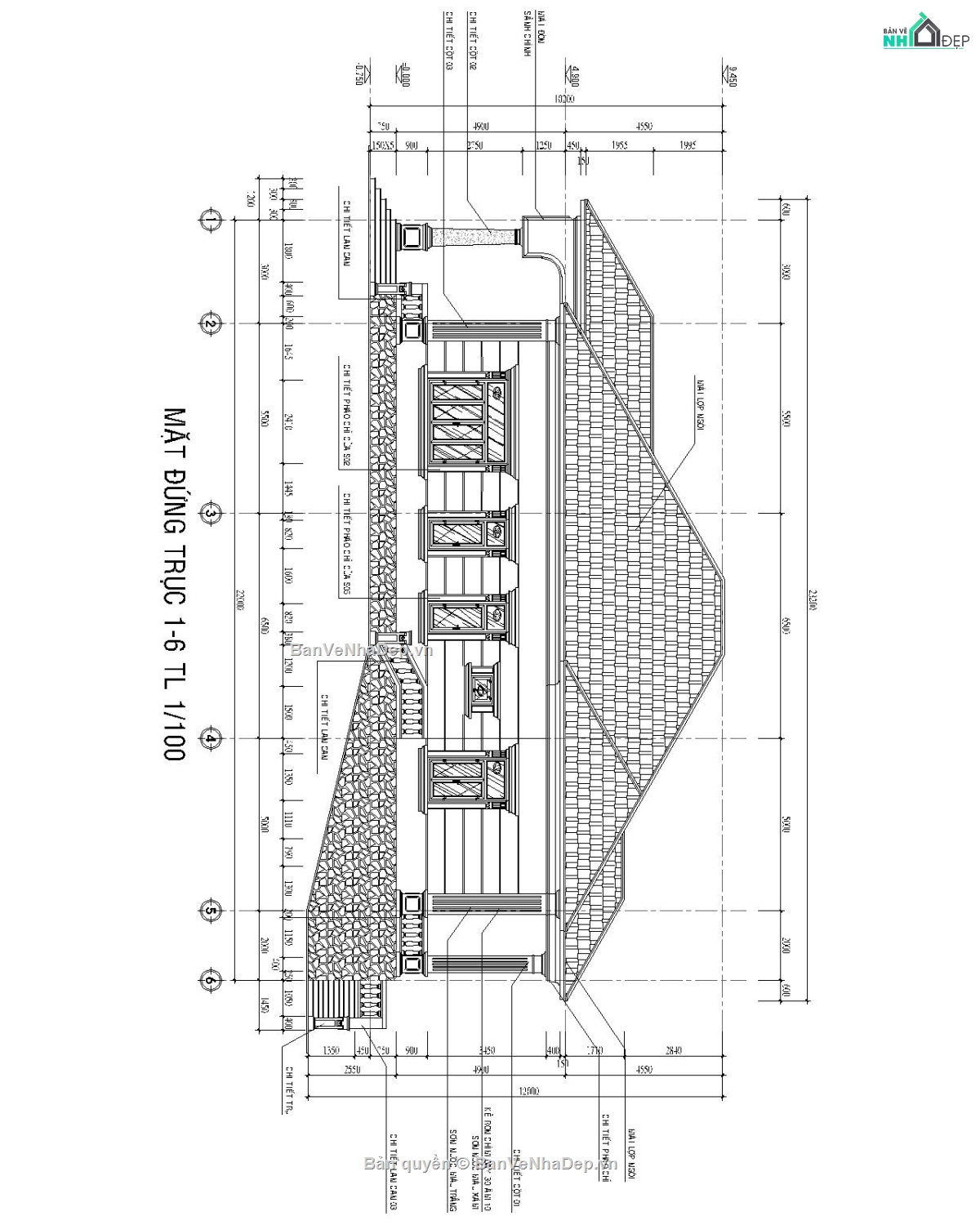 Biệt Thự Sân Vườn 12x17m,Biệt thự 16 m x 9m,Sân Vườn Cho Resot và Biệt Thự