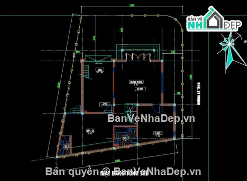 biệt thự 3 tầng,Biệt thự 3 tầng hiện đại,cad biệt thự 3 tầng