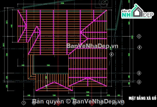 biệt thự 3 tầng,Biệt thự 3 tầng hiện đại,cad biệt thự 3 tầng
