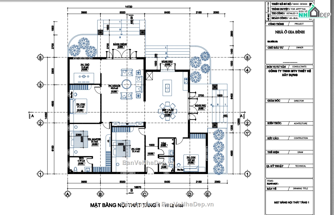 biệt thự 1 tầng,Biệt thự tân cổ điển,Biệt thự 1 tầng tân cổ điển