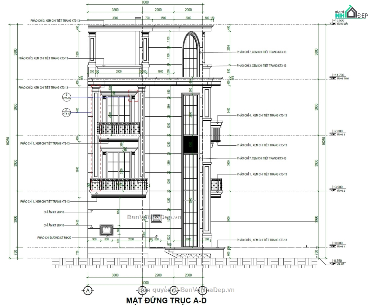Biệt thự tân cổ điển,Biệt thự tân cổ điển 4 tầng,Biệt thự tân cổ 4 tầng