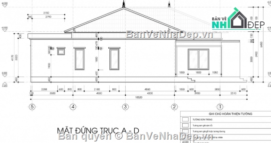 nhà 1 tầng file cad,file cad biệt thự 1 tầng,biệt thự 1 tầng cad,cad biệt thự 1 tầng