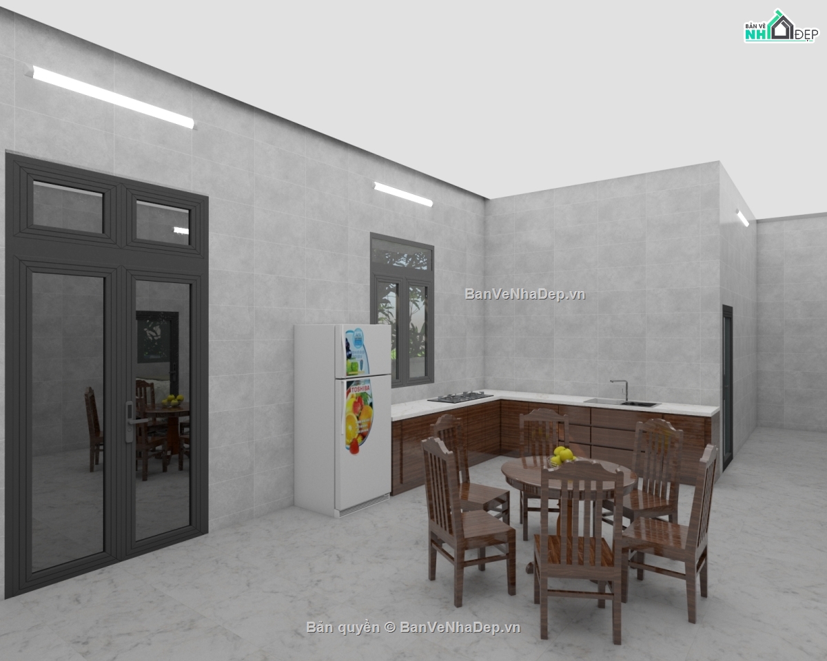 Nhà Phố – Biệt Thự,Biệt thự mái thái đẹp,Biệt thự mái thái 10x22.2m