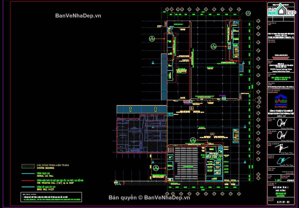 bản vẽ nhà xưởng,cad nhà xưởng,kết cấu nhà xưởng