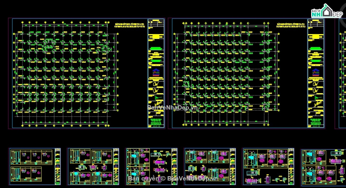 bản vẽ nhà xưởng,cad nhà xưởng,kết cấu nhà xưởng