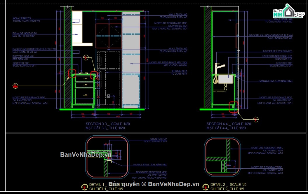 bổ kỹ thuật nội thất,bổ kỹ thuật nội thất khách sạn,bản vẽ bổ chi tiết nội thất
