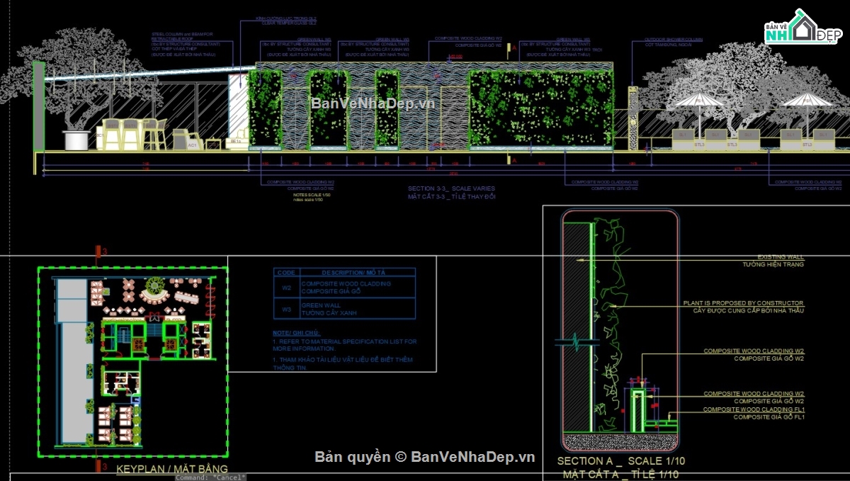 bổ kỹ thuật nội thất,bổ kỹ thuật nội thất khách sạn,bản vẽ bổ chi tiết nội thất
