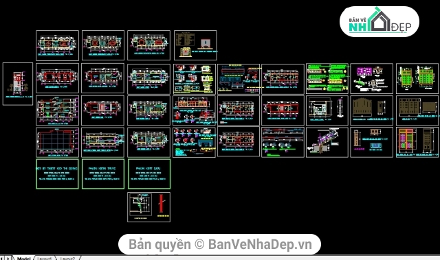 Hồ sơ thiết kế nhà phố 4 tầng,Nhà phố kích thước  5x25m,đầy đủ nhà phố 3.5m,bản vẽ nhà phố 3.5 tầng