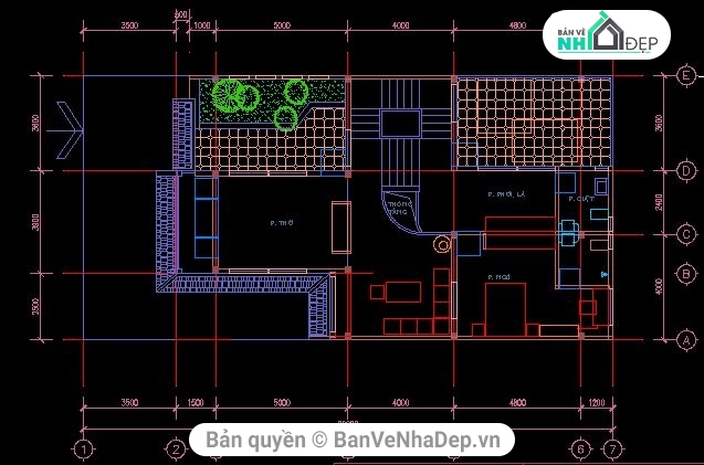 Bản vẽ biệt thự 3 tầng,Bản vẽ thiết kế biệt thự 3 tầng,biệt thự 3 tầng kích thước 10x20m,kiến trúc 3 tầng,thiết kế biệt thự 3 tầng