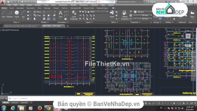 Bộ 10 file cad chung cư download nhiều 2019