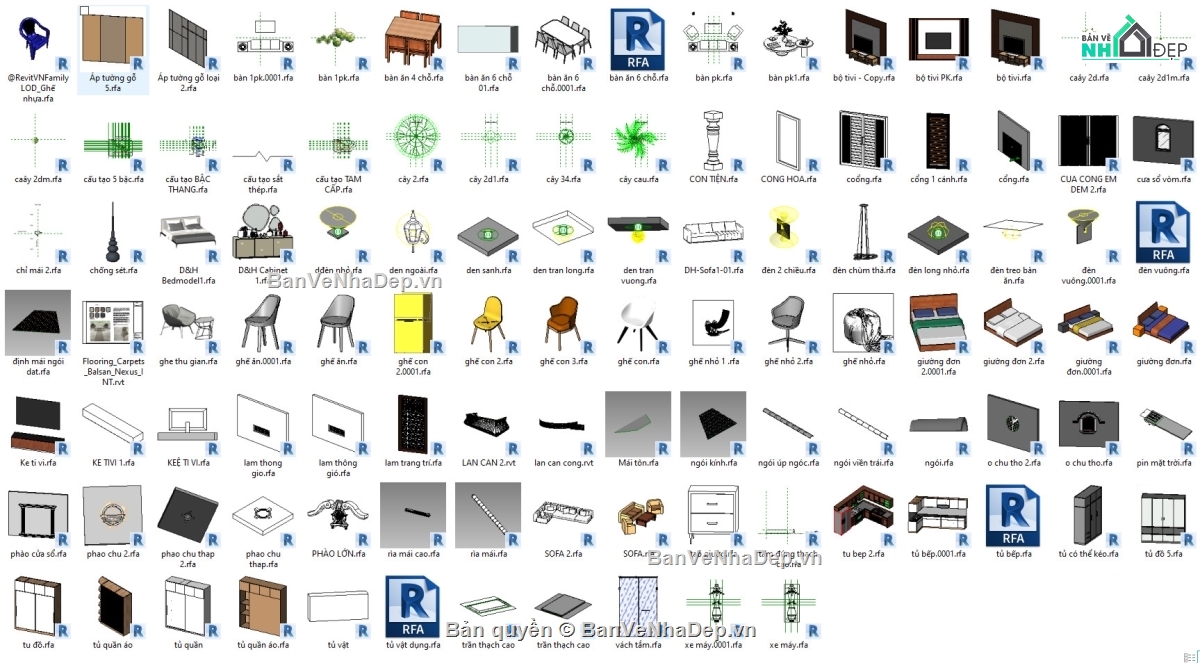 revit,family revit,revit cửa,cửa các loại,family cửa