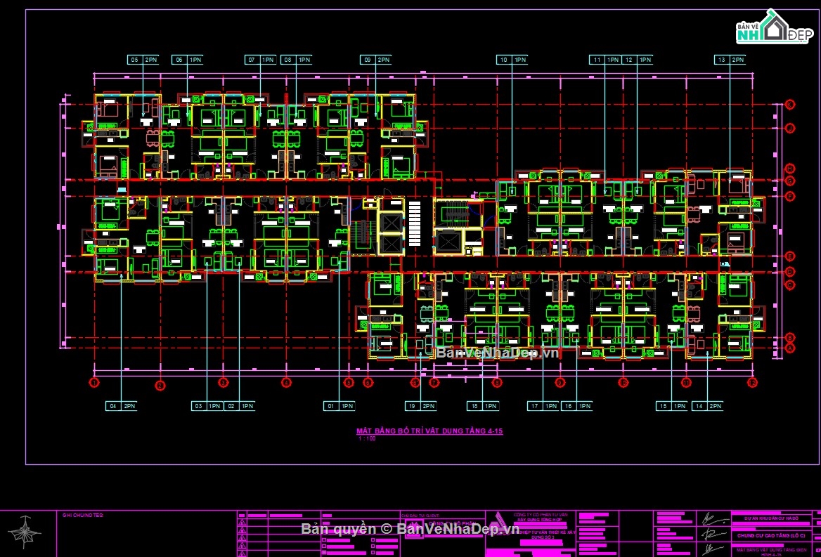 bộ bản vẽ chung cư,bản vẽ nhà chung cư,bản vẽ chung cư cao tầng,bản vẽ CAD chung cư,bản vẽ PCCC chung cư