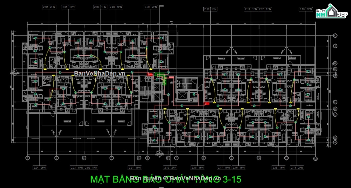 bộ bản vẽ chung cư,bản vẽ nhà chung cư,bản vẽ chung cư cao tầng,bản vẽ CAD chung cư,bản vẽ PCCC chung cư