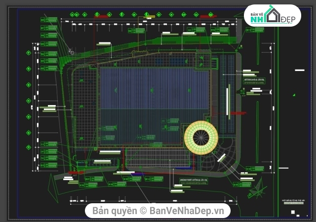 Tổng hợp 8 mẫu của hàng quán với các hạng mục khác nhau với đầy đủ các bản vẽ chi tiết kiến trúc và kết cấu