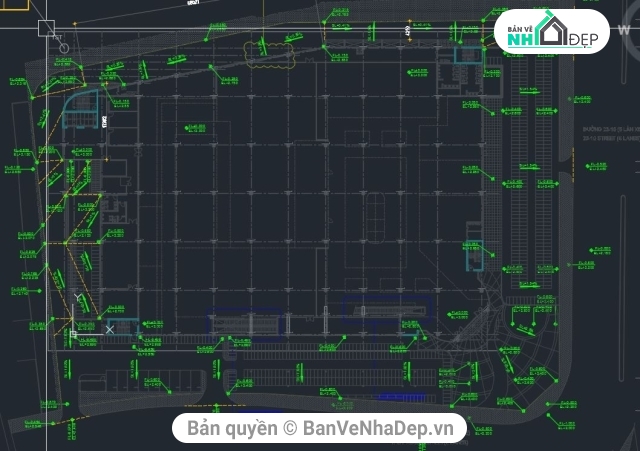 Tổng hợp 8 mẫu của hàng quán với các hạng mục khác nhau với đầy đủ các bản vẽ chi tiết kiến trúc và kết cấu