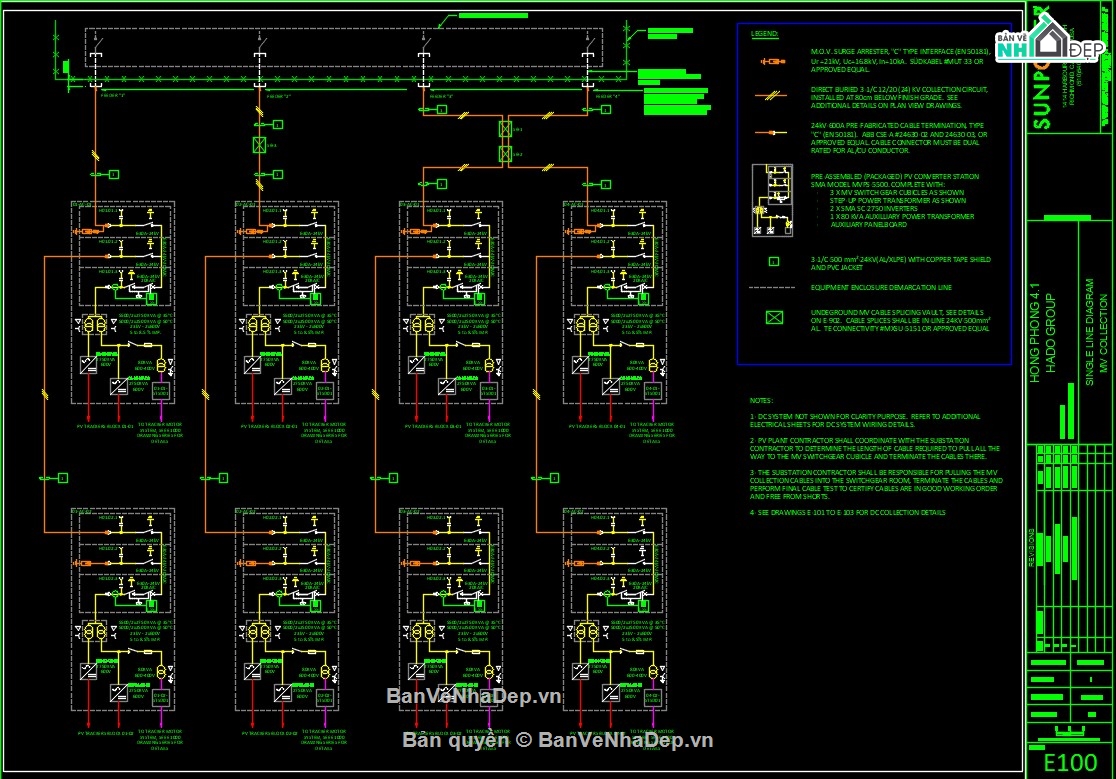 solar farm,bản vẽ solar farm,bản vẽ điện mặt trời,điện năng lượng mặt trời