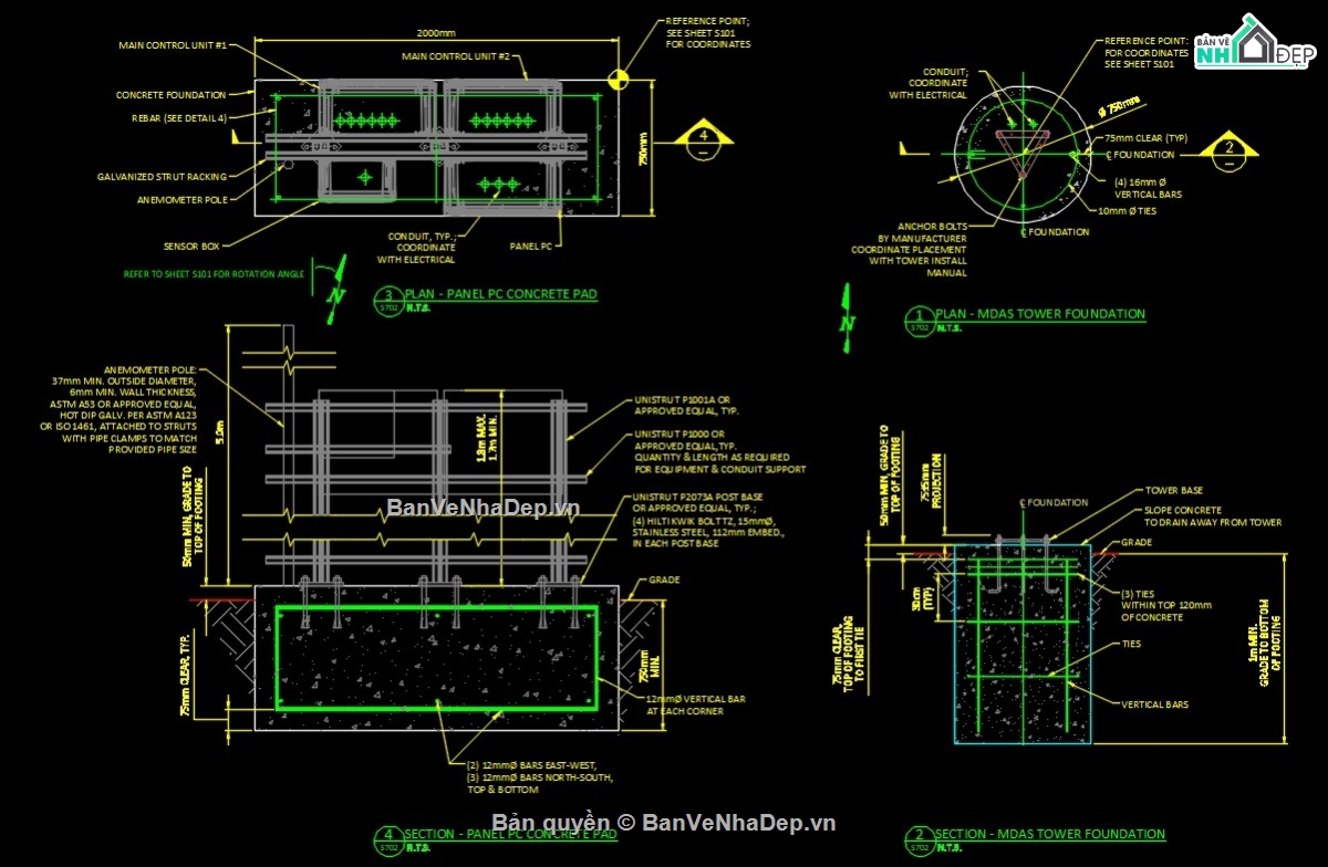 solar farm,bản vẽ solar farm,bản vẽ điện mặt trời,điện năng lượng mặt trời