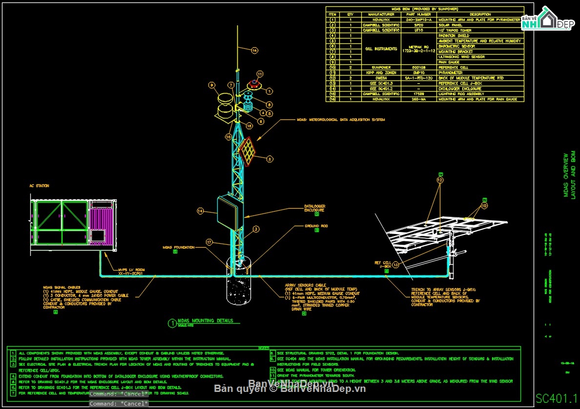 solar farm,bản vẽ solar farm,bản vẽ điện mặt trời,điện năng lượng mặt trời