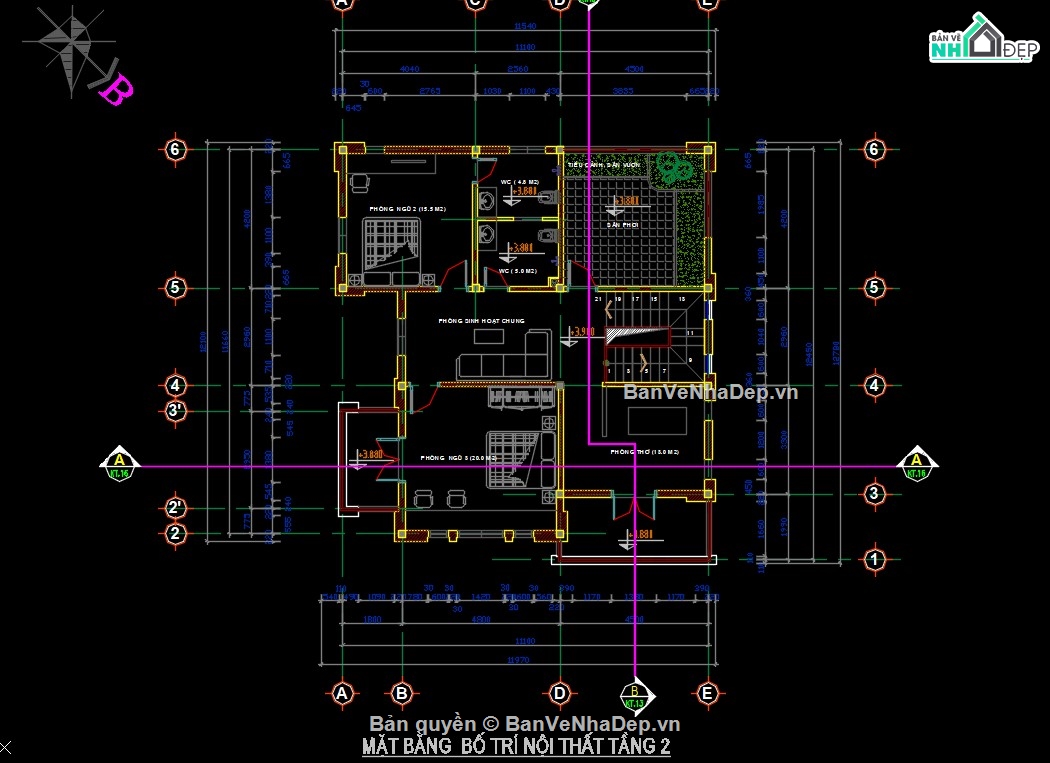 bản vẽ cad biệt thự,bản vẽ cad nhà phố,thiết kế biệt thự mái nhật,hồ sơ thiết kế biệt thự,biệt thự 2 tầng,mẫu biệt thự