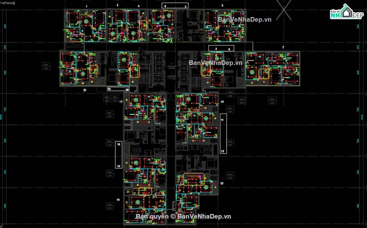 M&E,thiết kế MEP tòa nhà,Thiết kế MEP chung cư,bản vẽ cad M&E,bản vẽ MEP