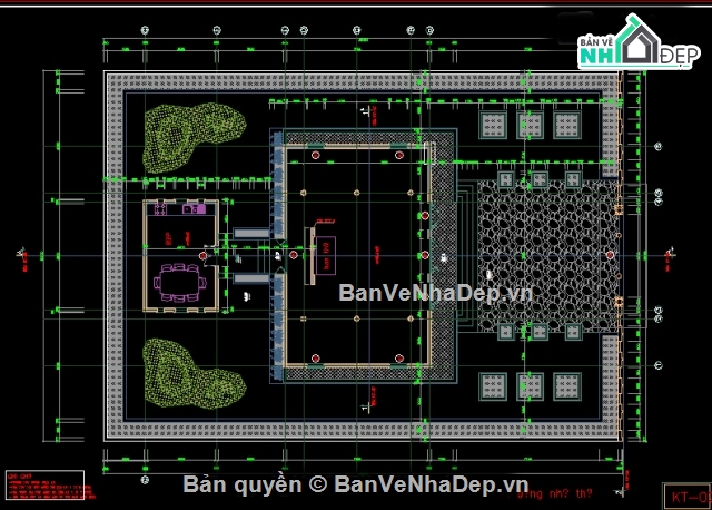 Bản vẽ nhà thờ họ,Nhà thờ họ,thiết kế tổng quan nhà thờ,mẫu nhà thờ đẹp,file cad nhà thờ họ